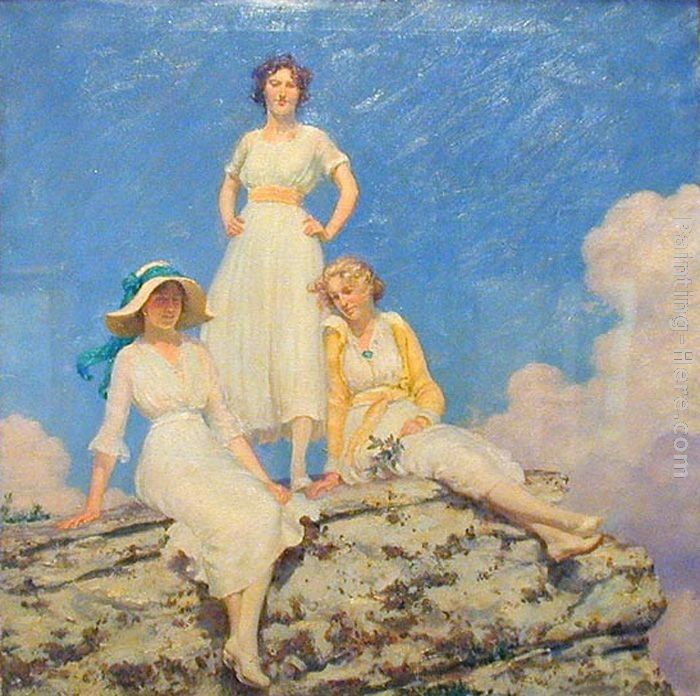 Charles Courtney Curran Noonday Sunlight